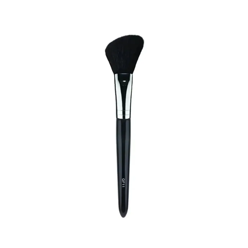 Angled blush brush