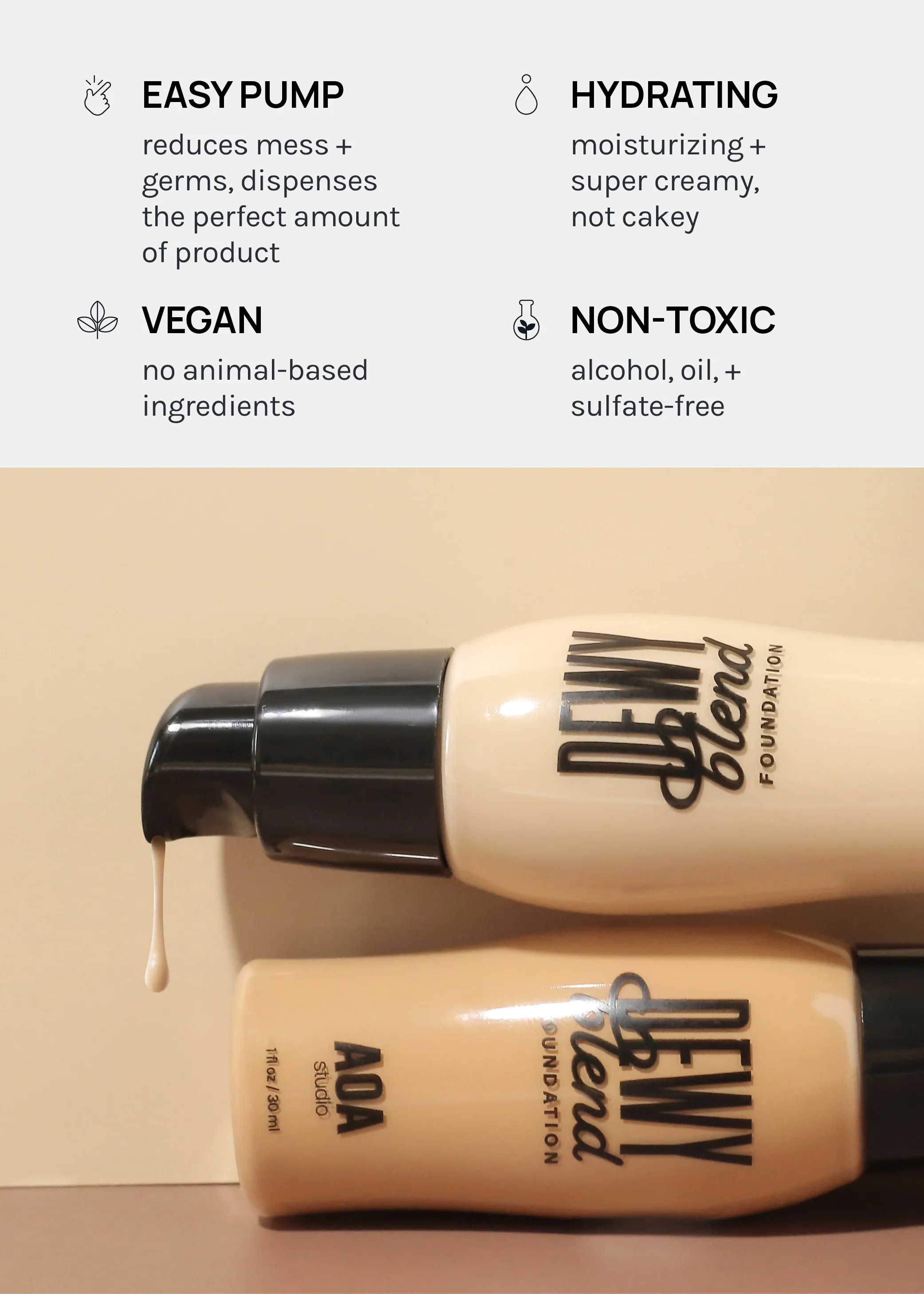 AOA Dewy Blend Foundation