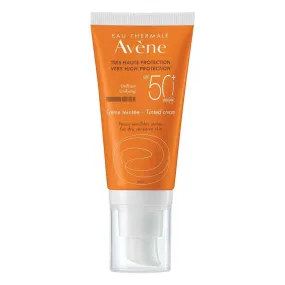 Avene SPF50  Tinted Sunscreen Cream For High Sun Protection 50ml
