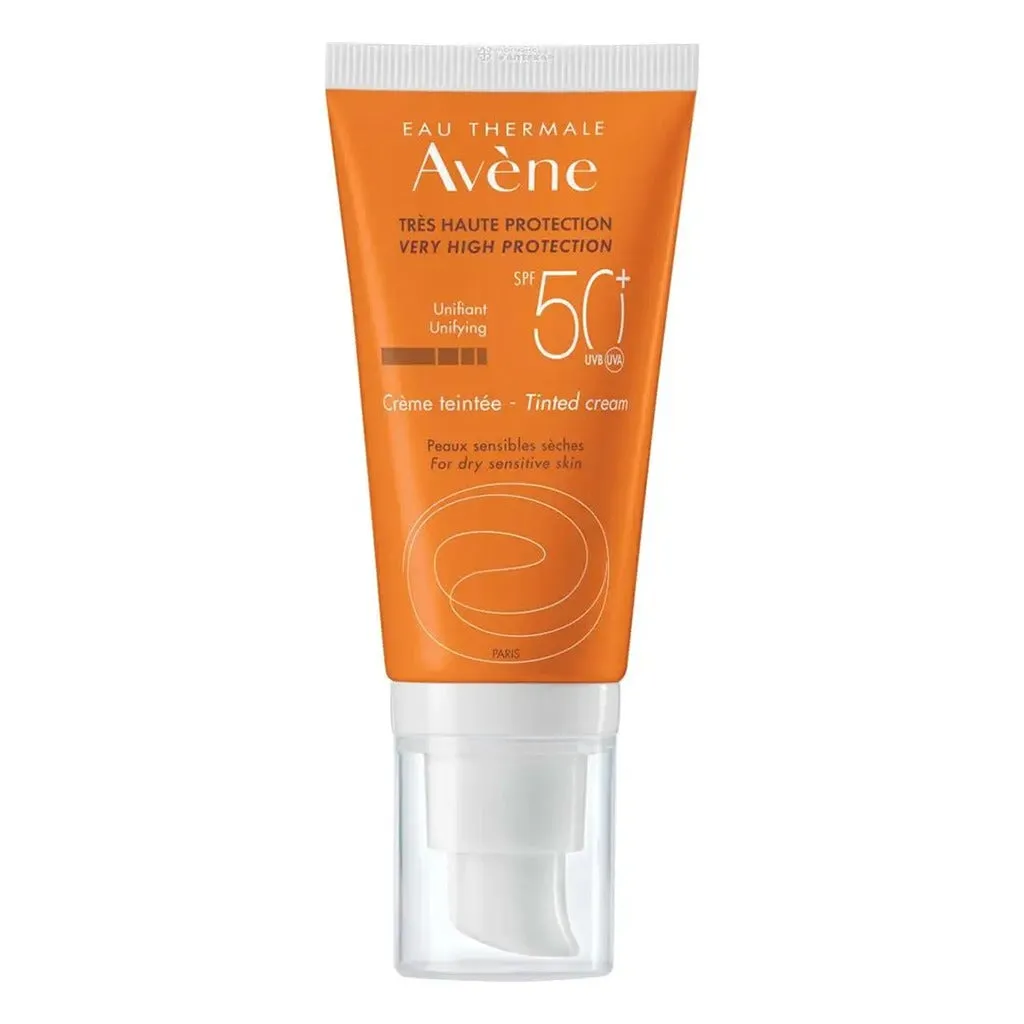 Avene SPF50  Tinted Sunscreen Cream For High Sun Protection 50ml