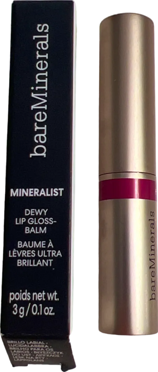 bareMinerals Mineralist Dewy Lip Gloss-Balm Devotion 3g