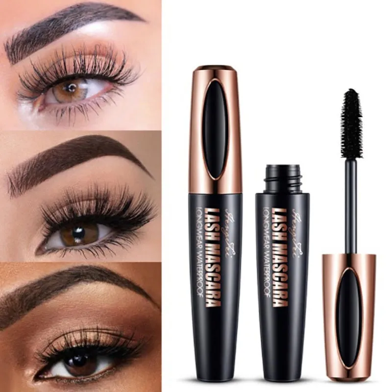 Beauty Waterproof Rimmel 4D Silk Fibers Lashes Mascara