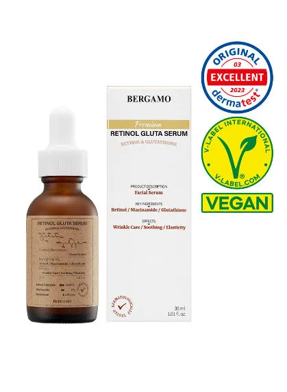 BERGAMO Premium Retinol Gluta Serum 30ml