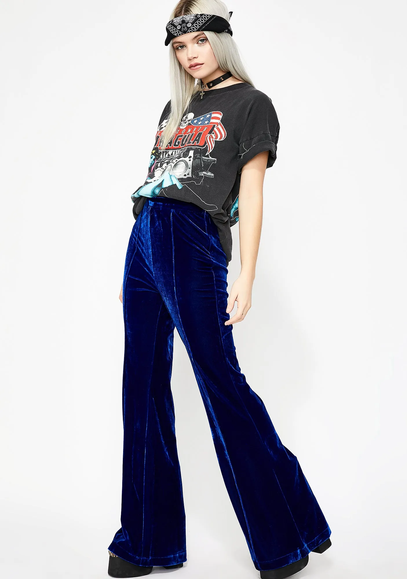 Berry Divine Woman Velvet Pants