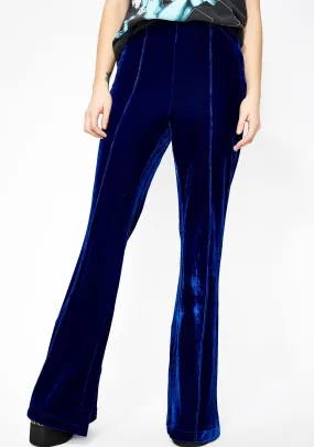 Berry Divine Woman Velvet Pants