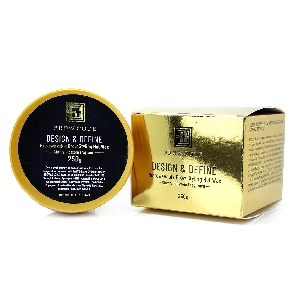 Brow Code Microwavable Brow Styling Hot Wax 250g