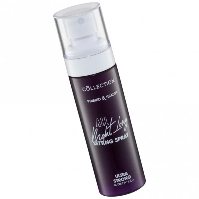 Collection Cosmetics Primed & Ready All Night Long Ultra Strong Hold Setting Spray 70ml