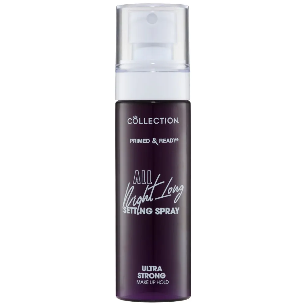 Collection Cosmetics Primed & Ready All Night Long Ultra Strong Hold Setting Spray 70ml