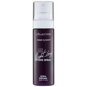 Collection Cosmetics Primed & Ready All Night Long Ultra Strong Hold Setting Spray 70ml