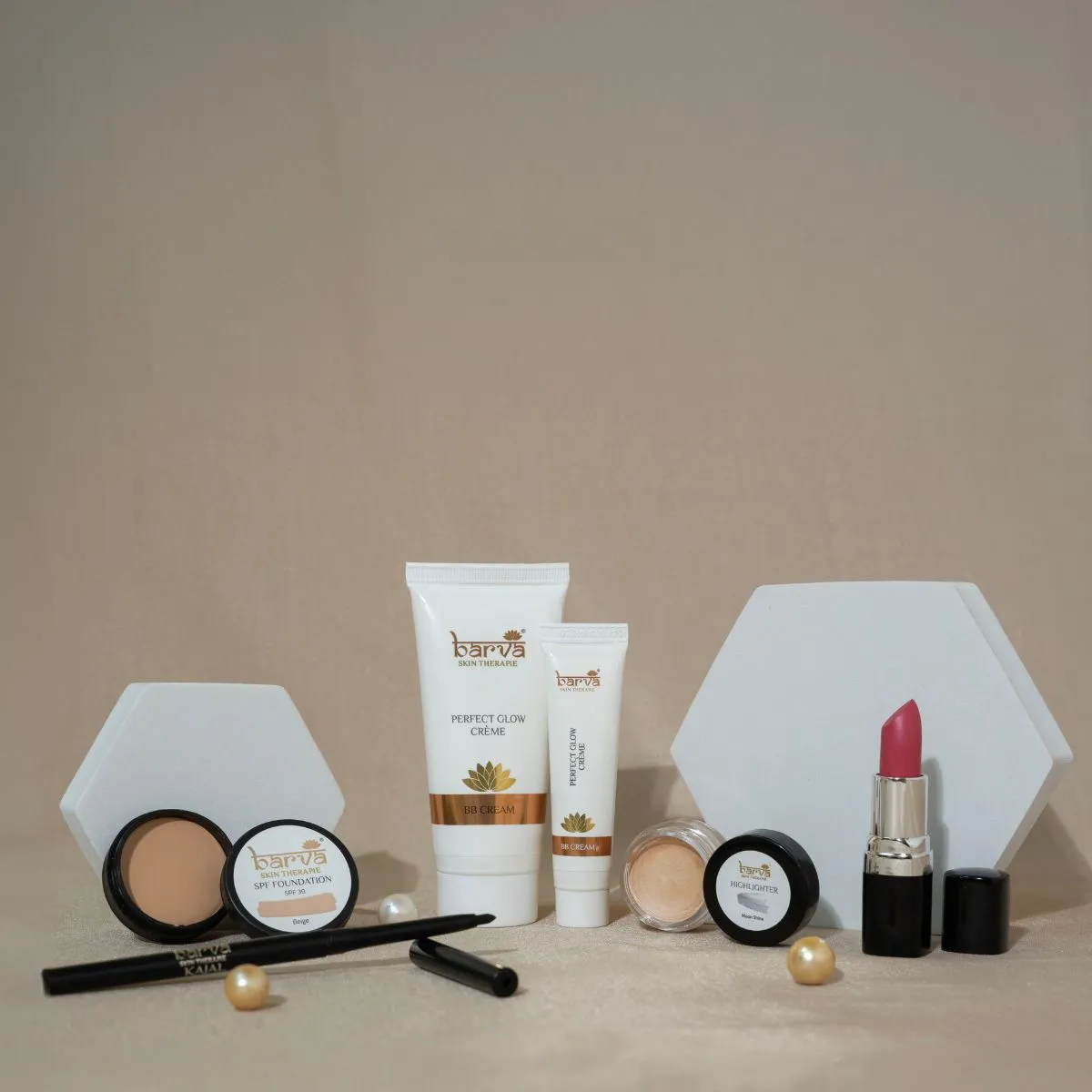 Complete Makeover | bb cream, foundation, lipstick, kajal, highlighter | ghee-enriched makeup