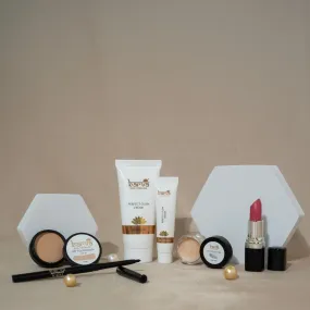 Complete Makeover | bb cream, foundation, lipstick, kajal, highlighter | ghee-enriched makeup