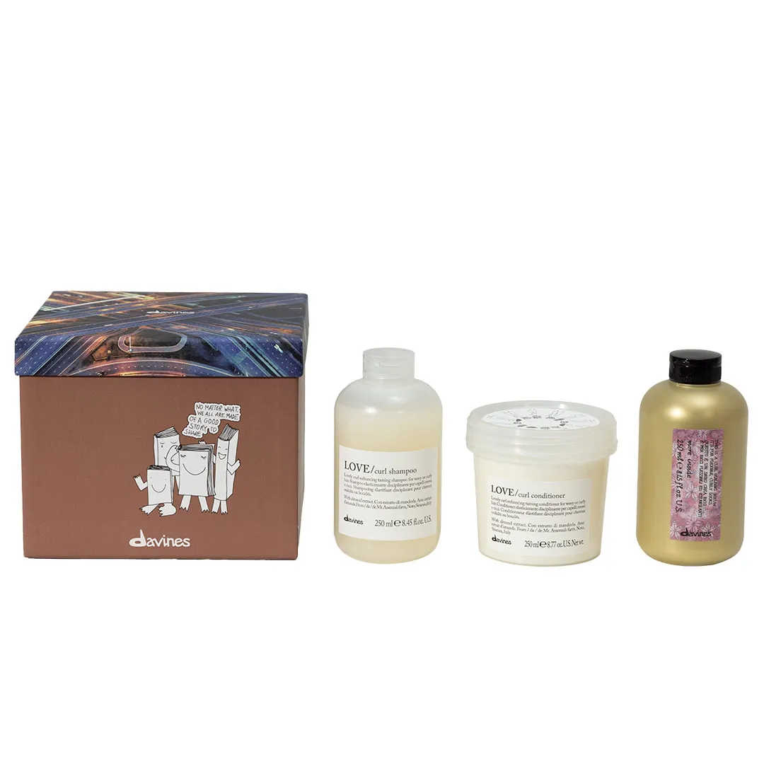 DAVINES LOVE CURL   Curl Building Serum Gift Set