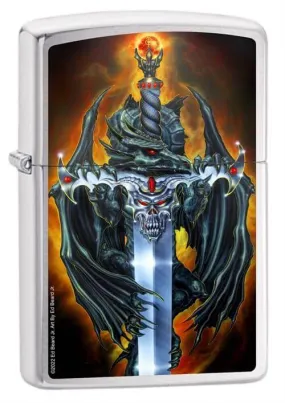 Dragon Forged Zippo Lighter