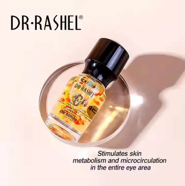 DR.RASHEL Golden Caviar Restoring Face, Wrinkle, Elasticity, Eye Serum DRL-1452