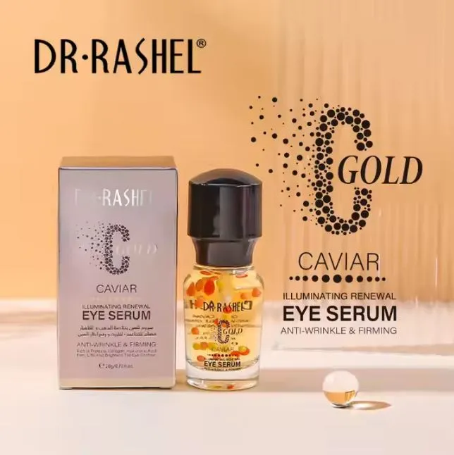 DR.RASHEL Golden Caviar Restoring Face, Wrinkle, Elasticity, Eye Serum DRL-1452