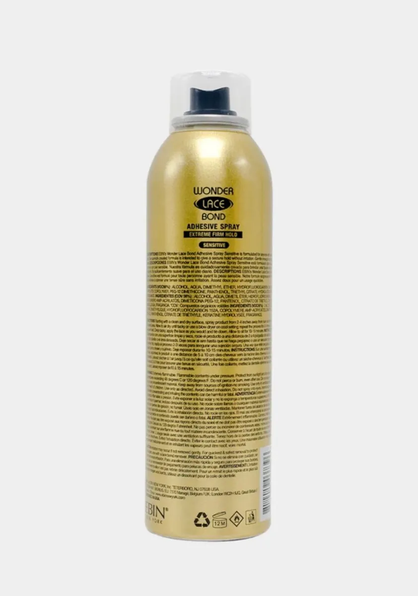 EBIN WONDER LACE BOND WIG ADHESIVE SPRAY - SENSITIVE (14.2 fl.OZ/ 400ML)