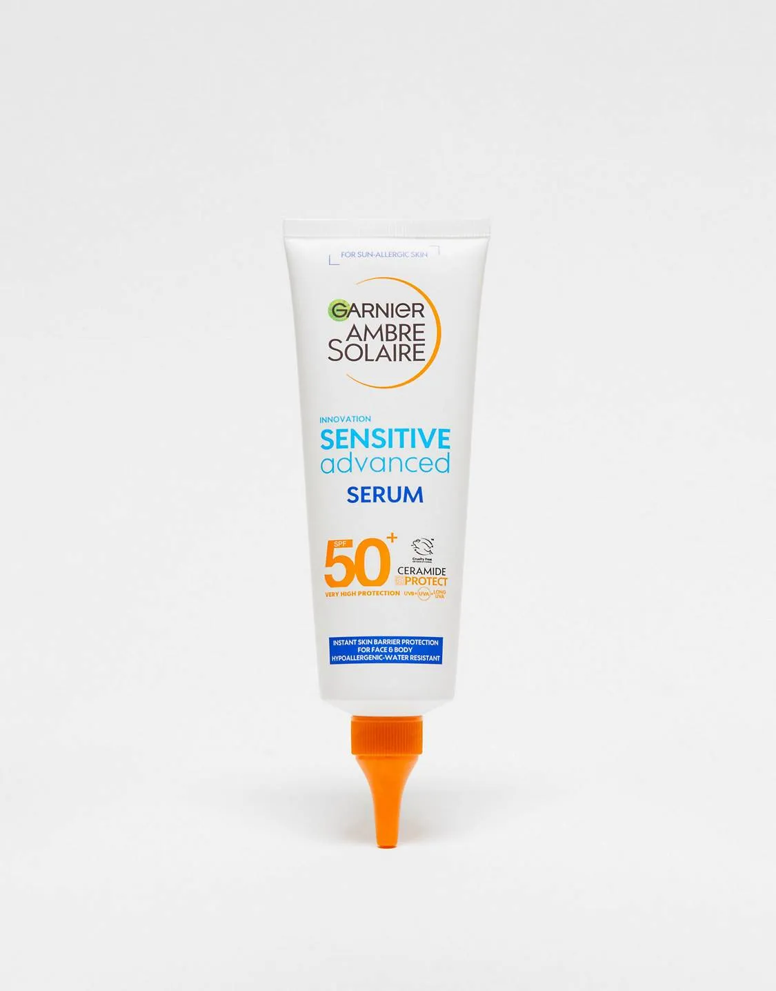 Garnier Ambre Solaire SPF 50  Sensitive Advanced Face & Body Serum 125ml
