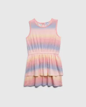 Girls Ombre Spray Dress