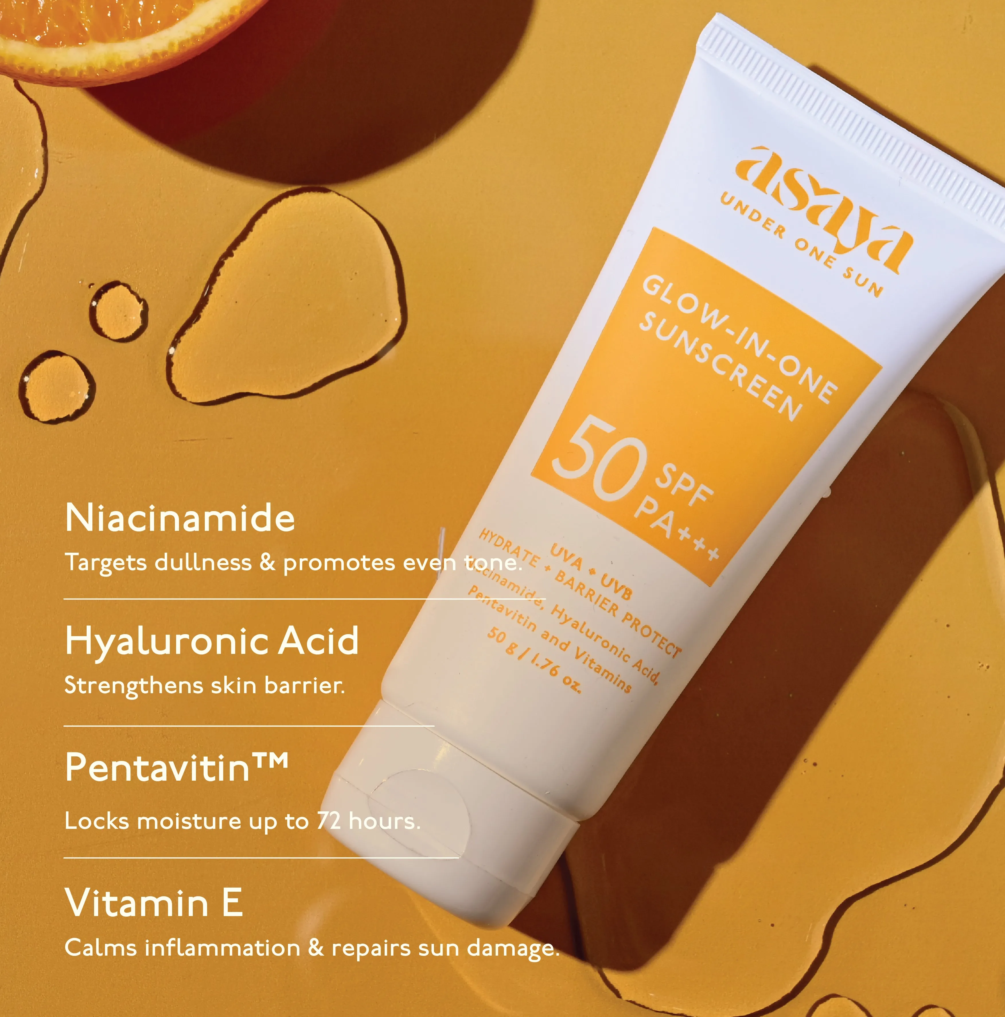 Glow-in-One Sunscreen