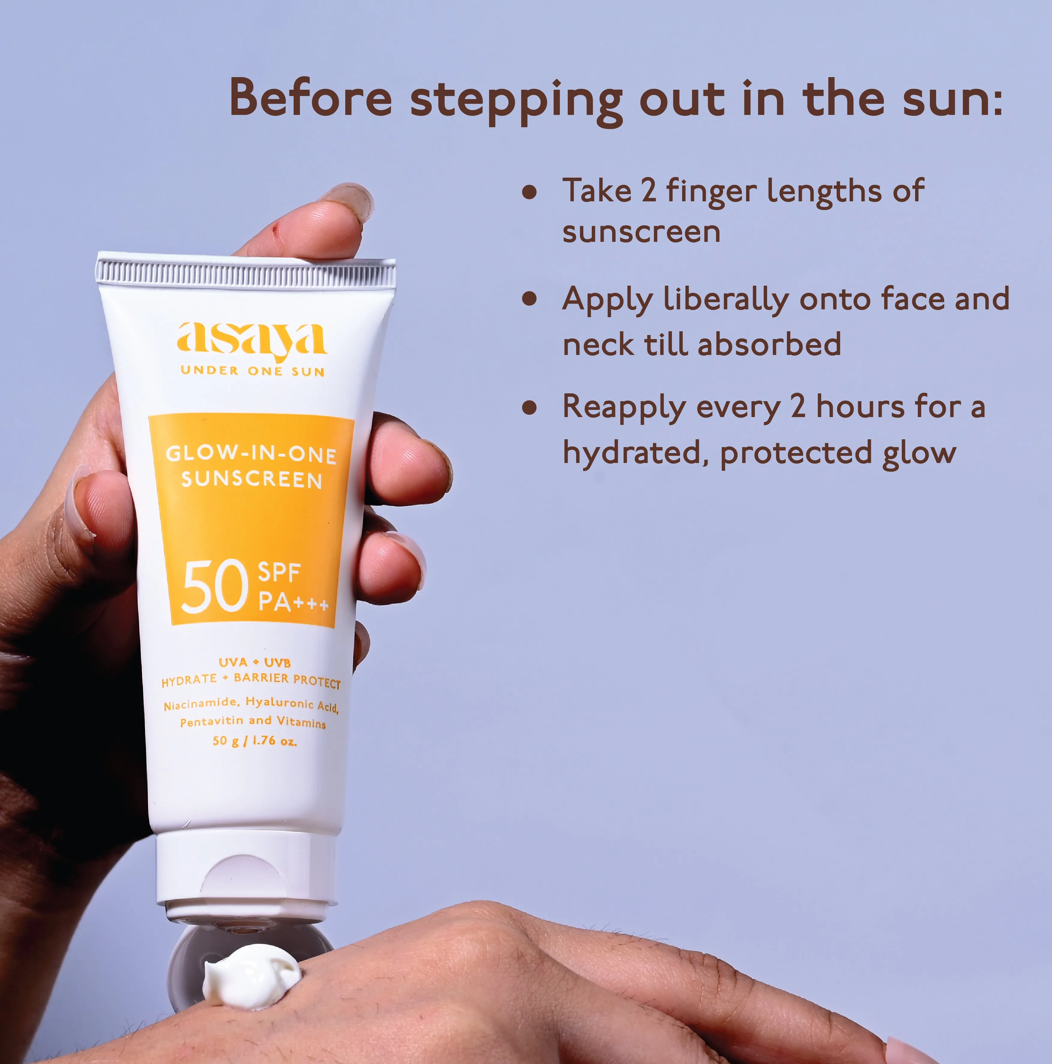 Glow-in-One Sunscreen