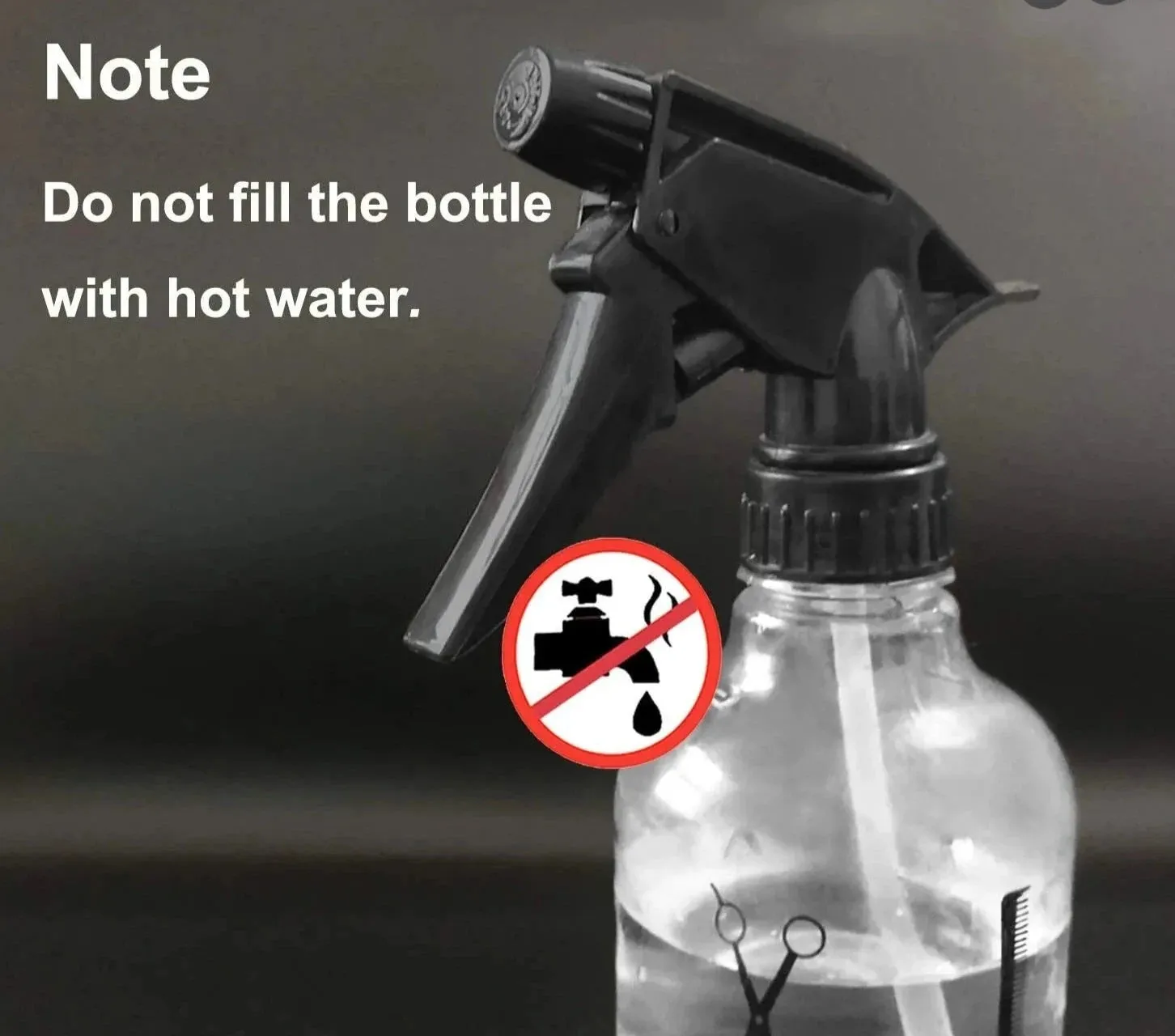 Hairdressing Spray Bottle Salon Barber Hair Tools Water Sprayer 500ml (3 Pack)