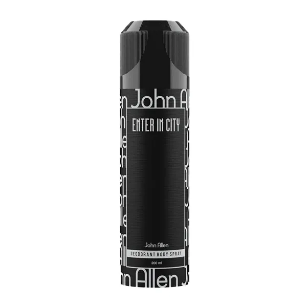 JOHN ALLEN ENTER IN CITY DEODORANT BODY SPRAY 200ML