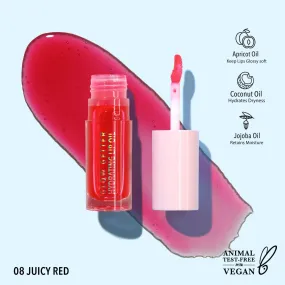 Juicy Red Glow Getter Hydrating Lip Oil