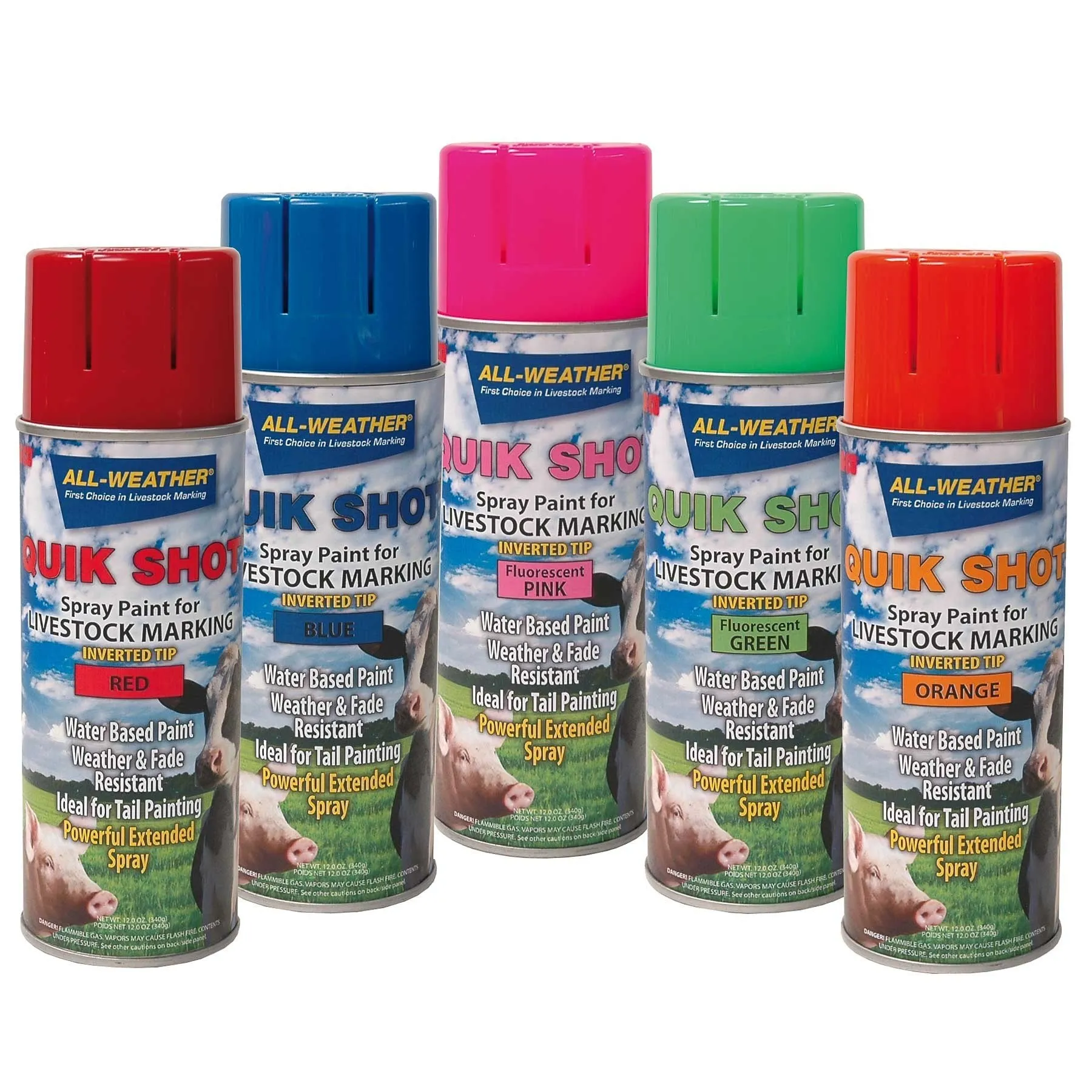 Laco Quik Shot inverted tip 16oz (Black)