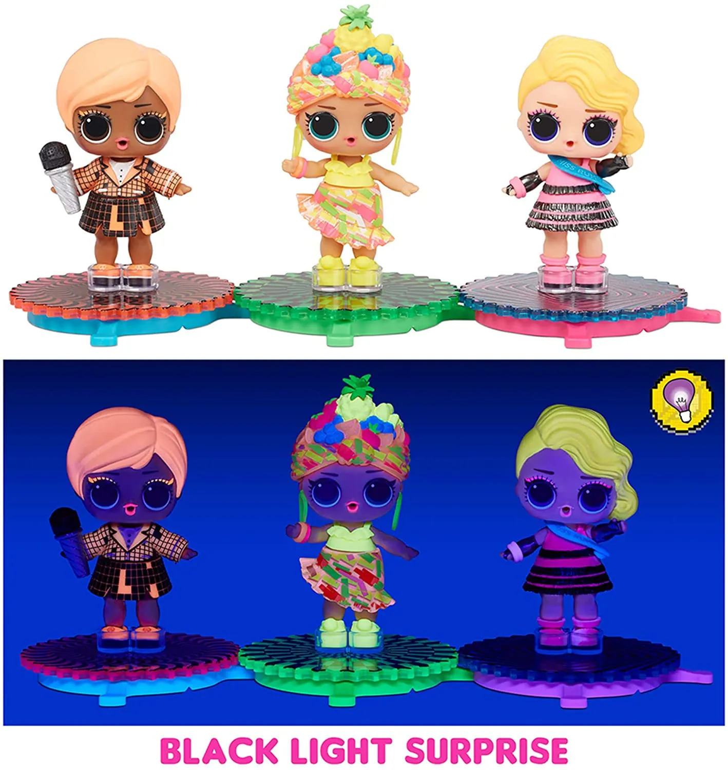 LOL Surprise Dance Dance Dance Dolls with 8 Surprises Including Doll Dance Floor That Spins, Dance Move Card and Accessories - Great Gift for Girls Age 4-7