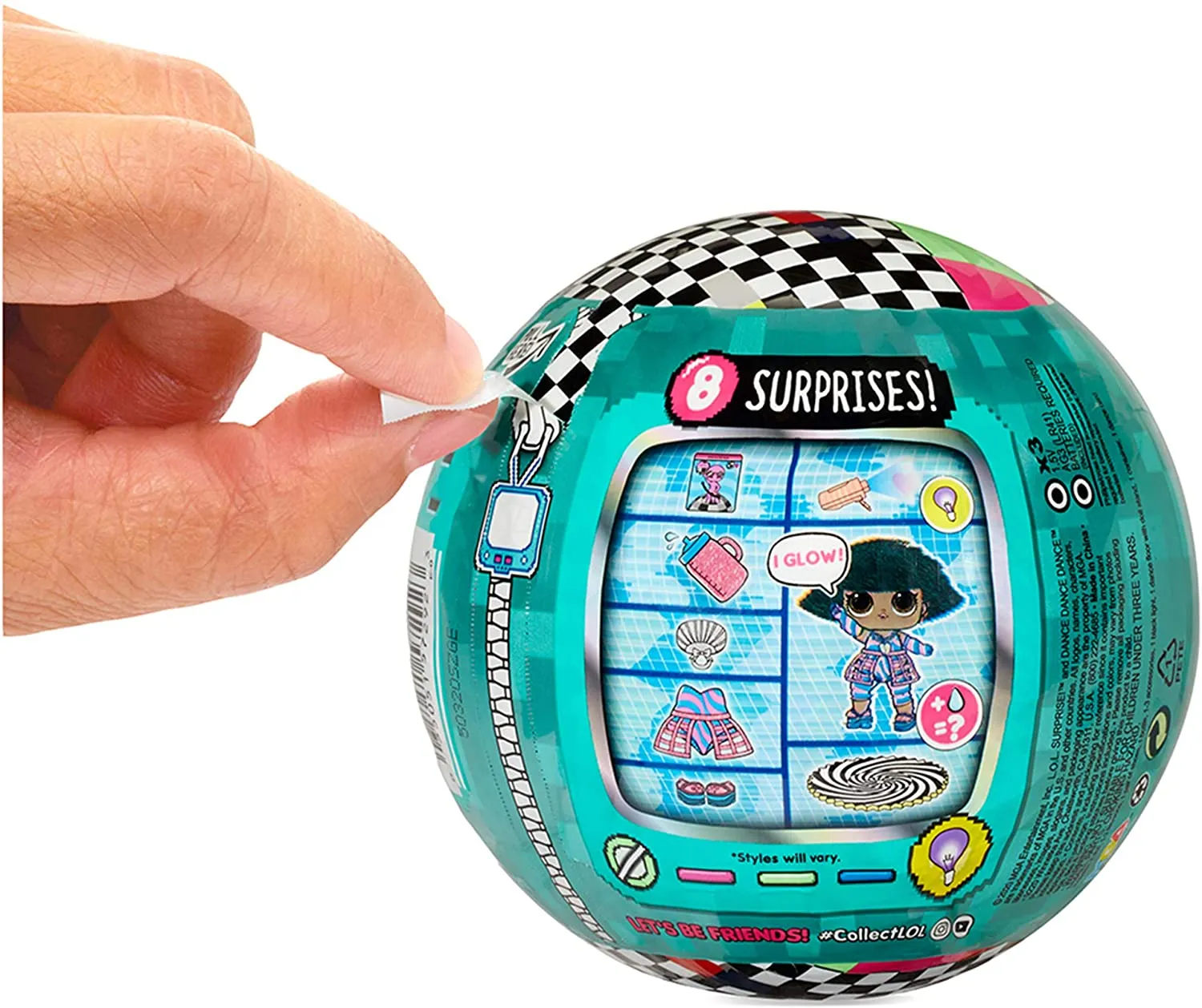 LOL Surprise Dance Dance Dance Dolls with 8 Surprises Including Doll Dance Floor That Spins, Dance Move Card and Accessories - Great Gift for Girls Age 4-7