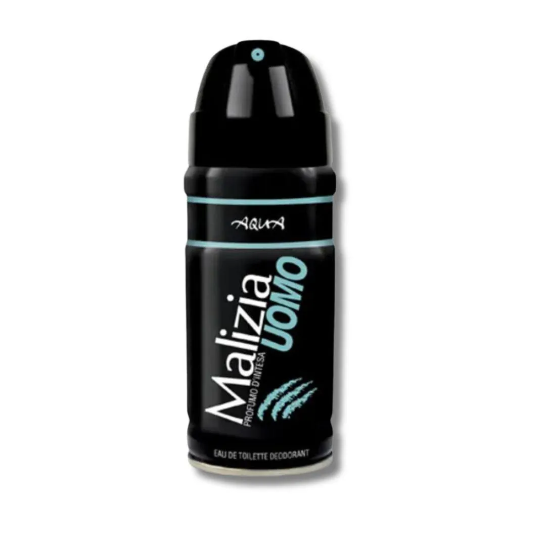 Malizia Uomo Aqua Eau De Toilette Deodorant 150ml