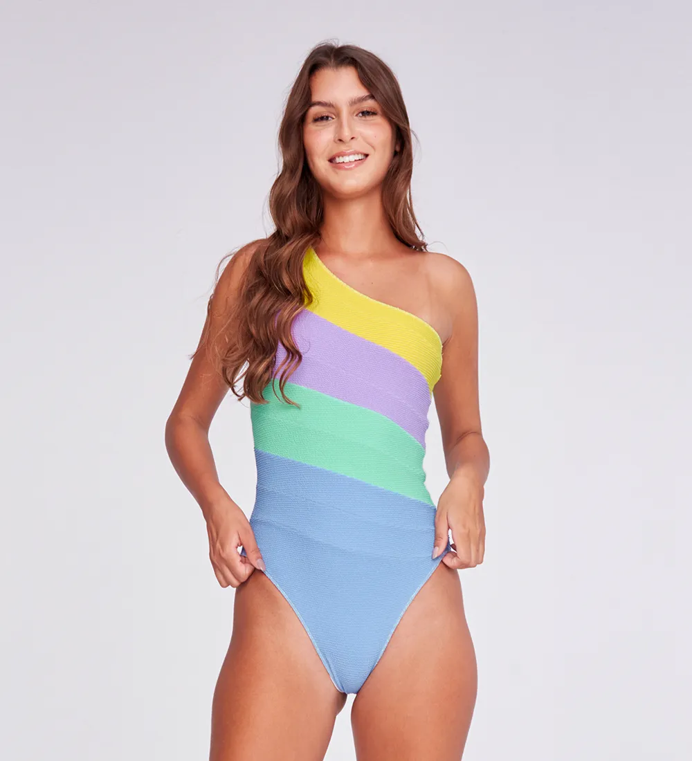 Maria Multicolor Blue One Piece