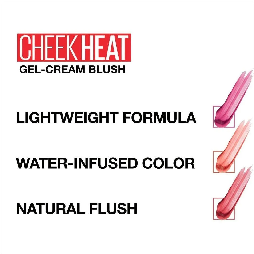 Maybelline Cheek Heat Gel Cream Blush Nude Burn 8 ml