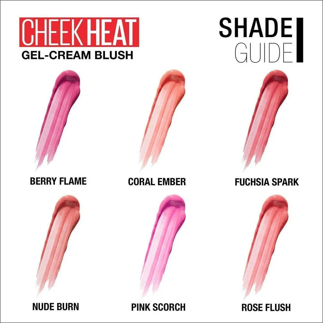 Maybelline Cheek Heat Gel Cream Blush Nude Burn 8 ml