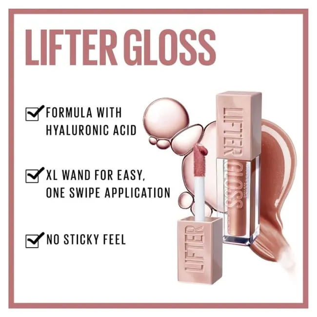 Maybelline Lifter Gloss Hydrating Lip Gloss - Silk