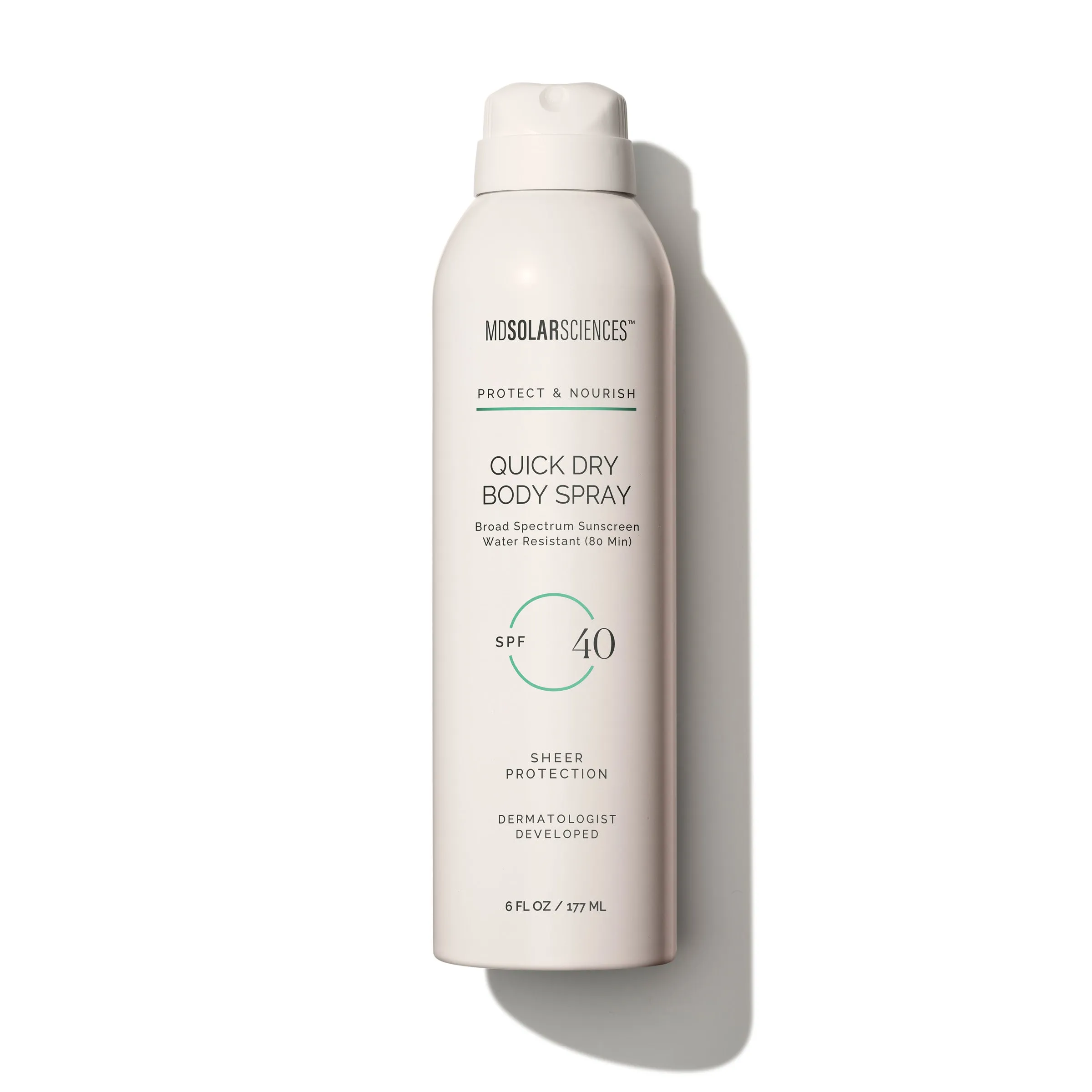 MDSolarSciences Quick Dry Body Spray - Broad Spectrum Sunscreen - SPF 40  (6oz)