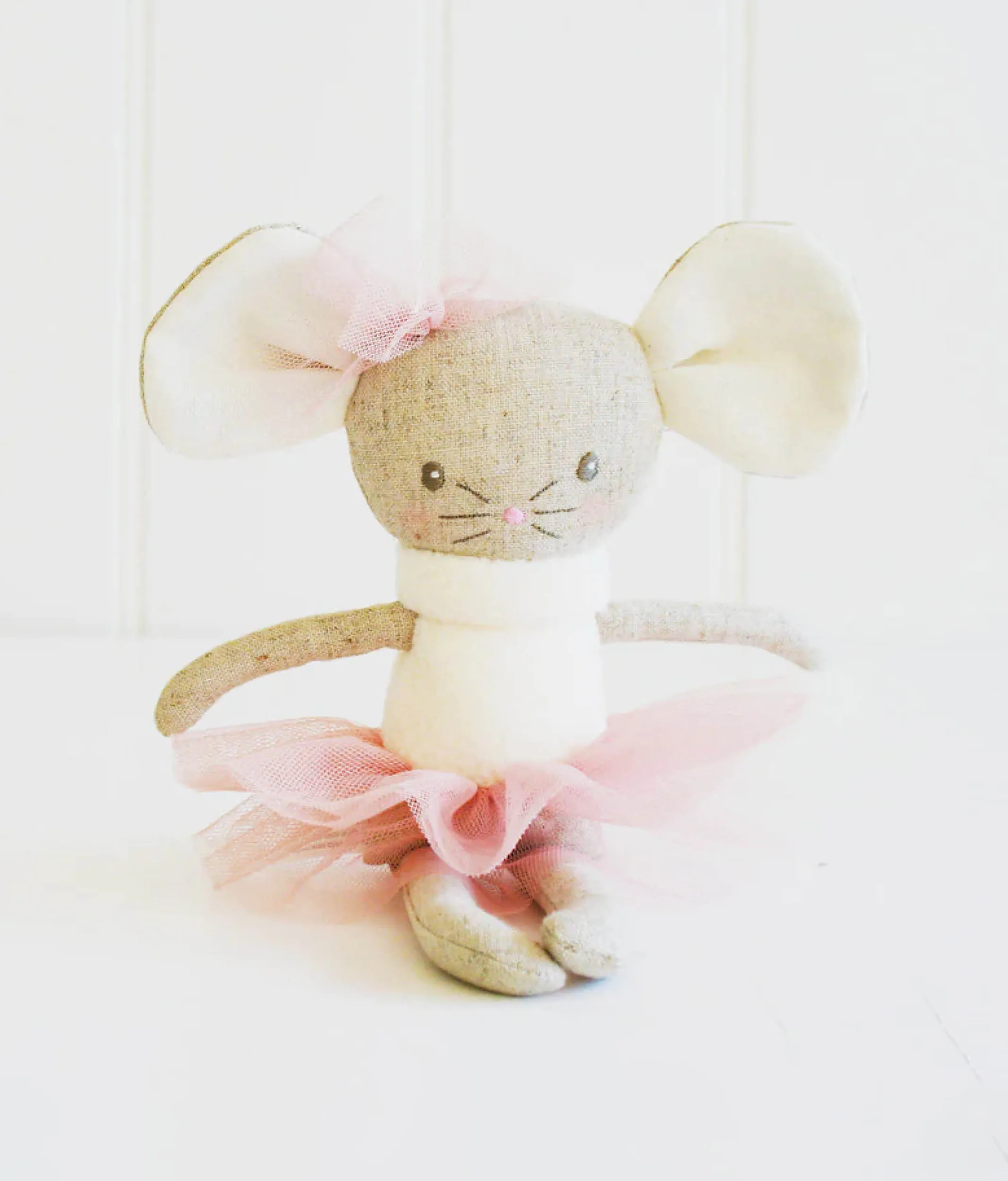 Mini Missie Mouse Ballerina, Soft Doll