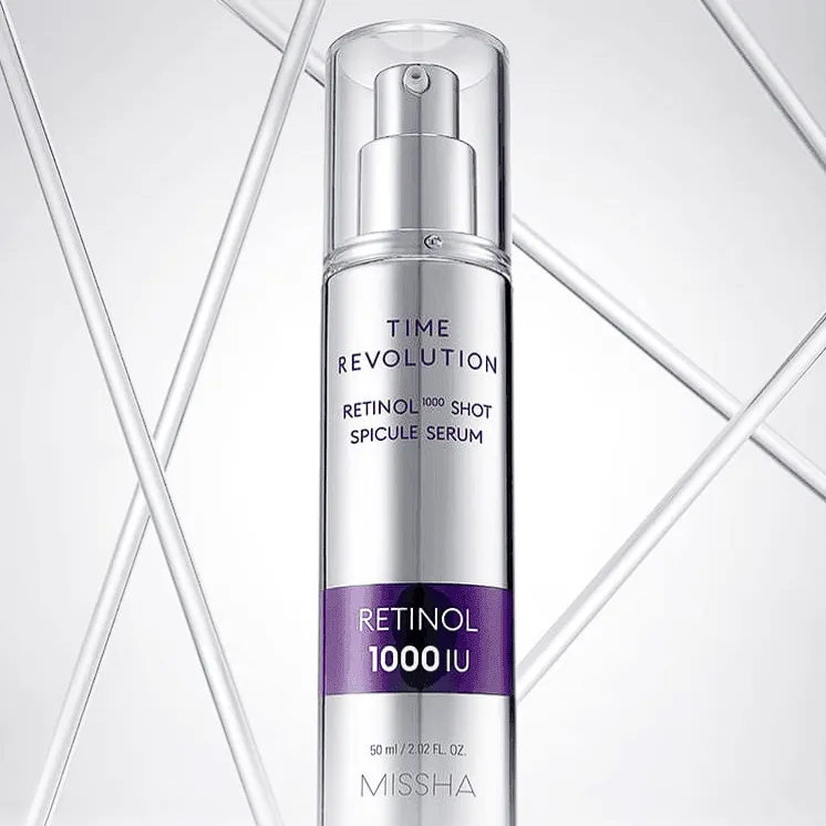 [MISSHA] Time Revolution Retinol 1000 Shot Spicule Serum 50ml