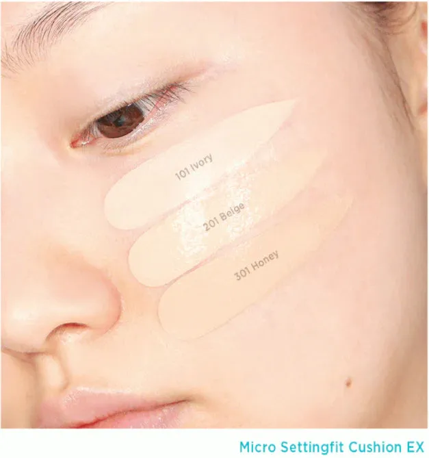 Moonshot Micro Settingfit Cushion Ex SPF50  PA**** 15g 201 Beige