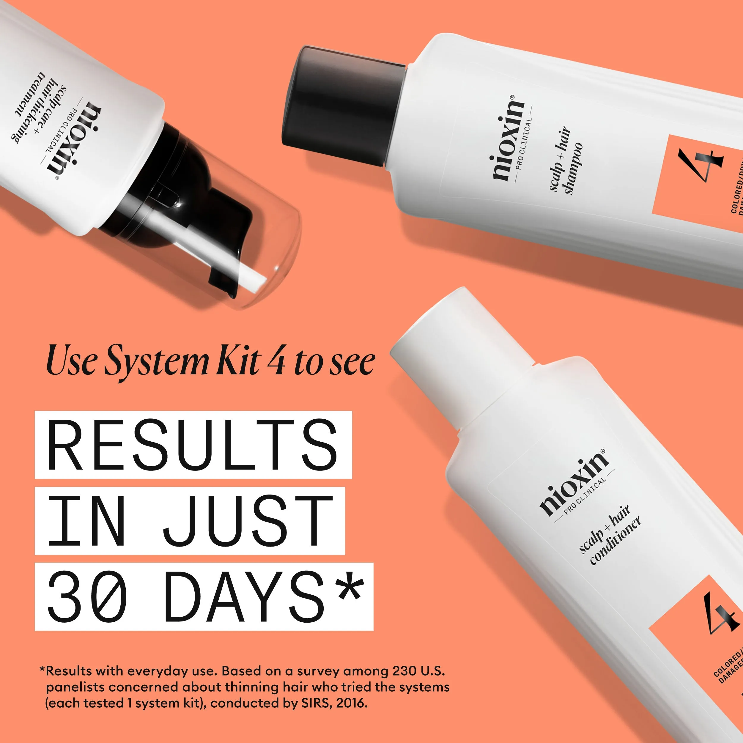 Nioxin System 4 Scalp   Hair Shampoo - Hair Thickening Shampoo