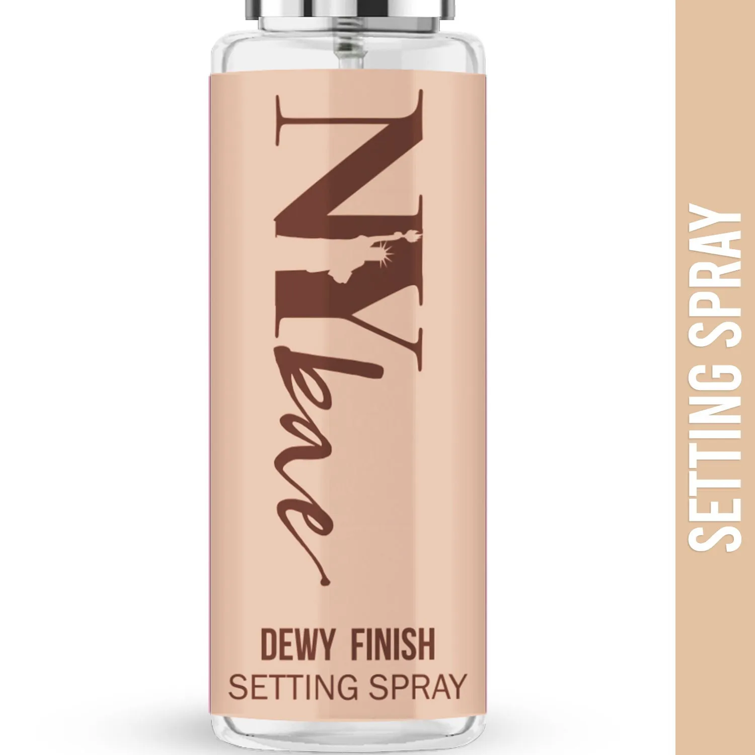 NY Bae Dewy Finish Setting Spray (30 ml) | For Normal to Dry Skin | Enriched with Hyaluronic Acid | Sets Makeup | Long lasting | Travel Friendly