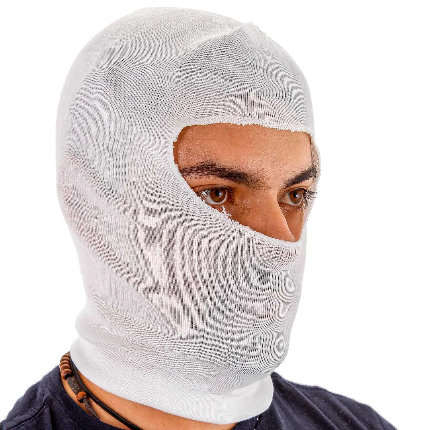Painters Spray Socks, Universal Fit (Case of 120) - Snug Soft Stretch Cotton Hood Mask - Protection from Paint Over-Spray, Sanding Dust, Dirt Debris