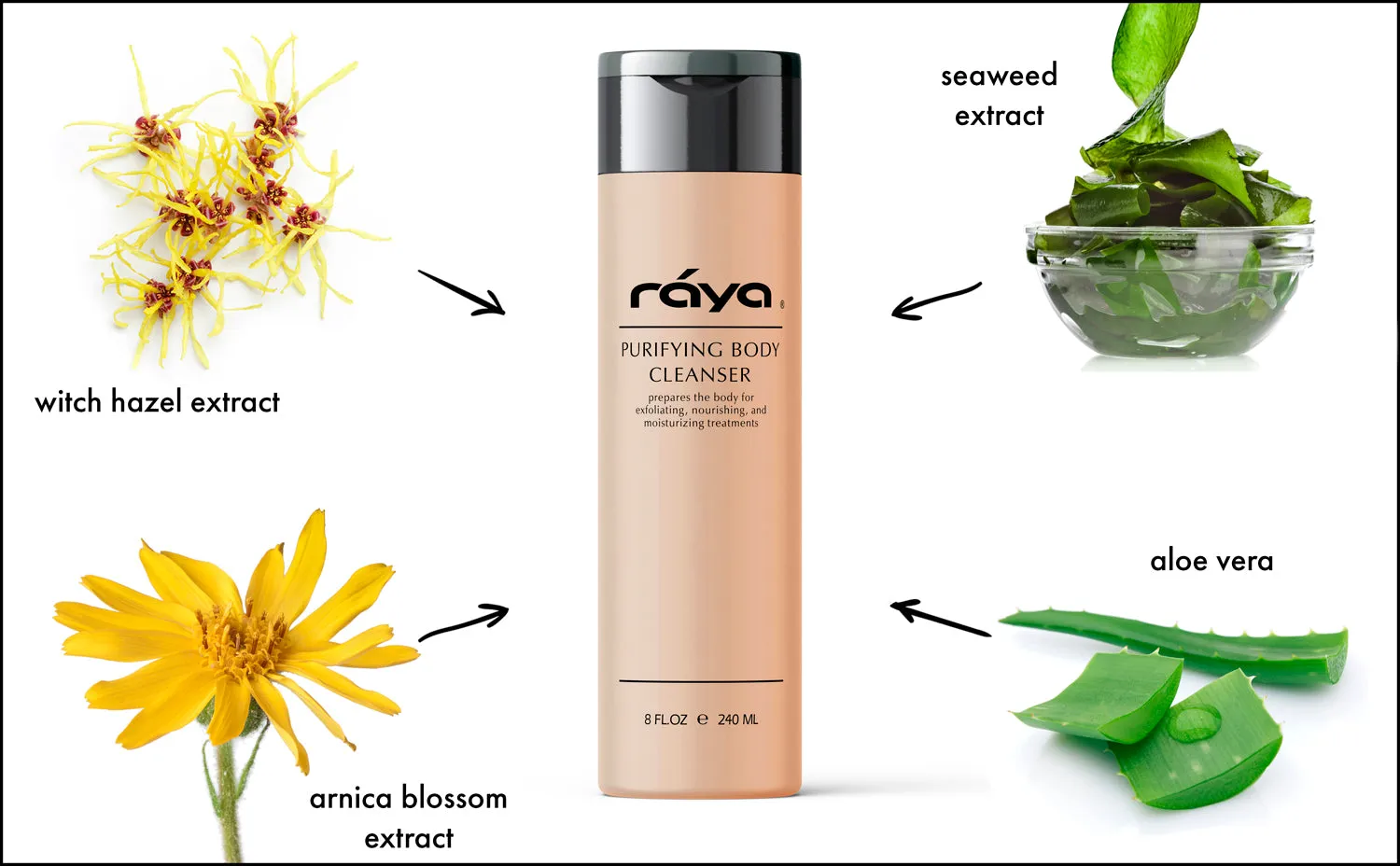 PURIFYING BODY CLEANSER (S-101) RAYA SPA