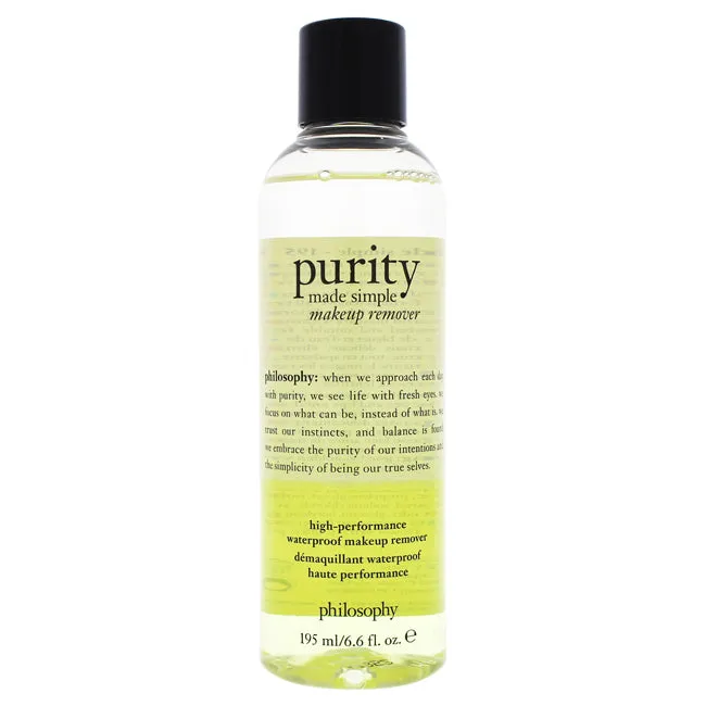 Purity Made Simple Makeup Remover High-Performance Waterproof