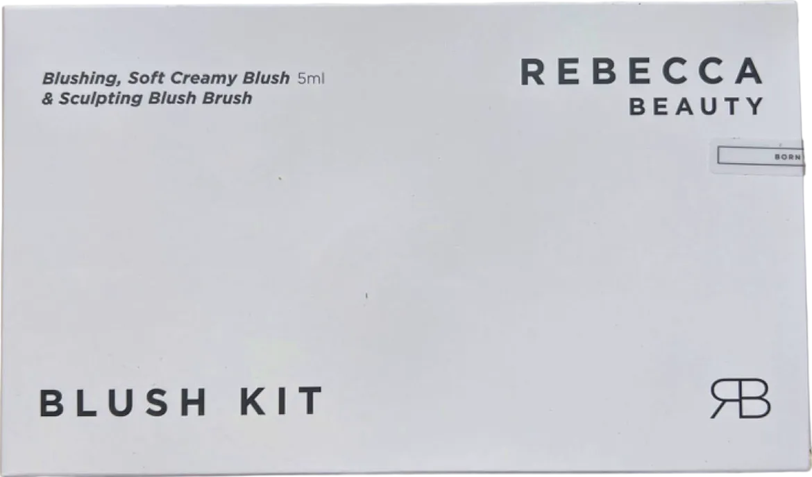Rebecca Beauty Blush Kit Blushing, Soft Creamy Blush 5ml