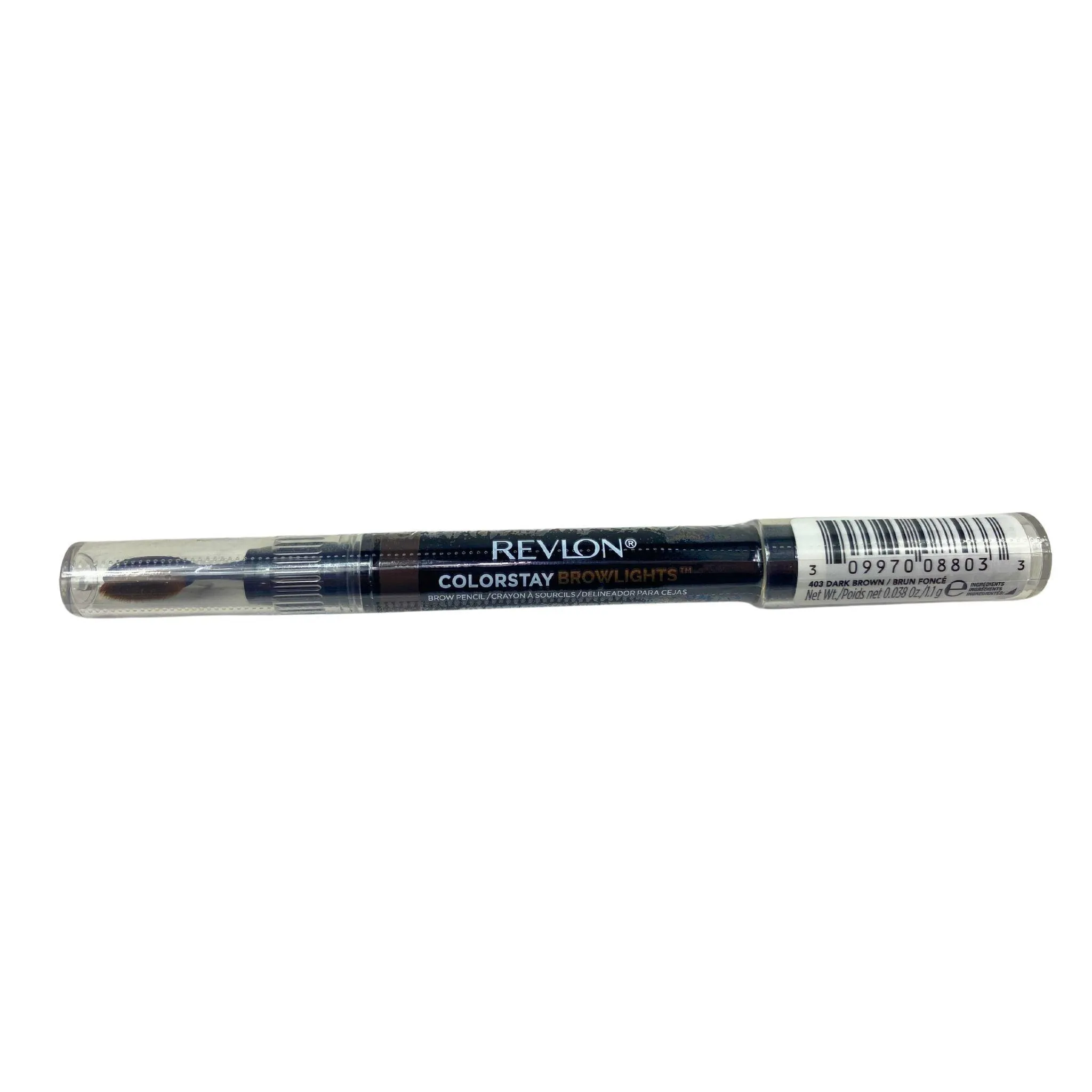 Revlon Colorstay Browlights Brow Pencil 403 Dark Brown 0.038OZ (50 Pcs Lot)