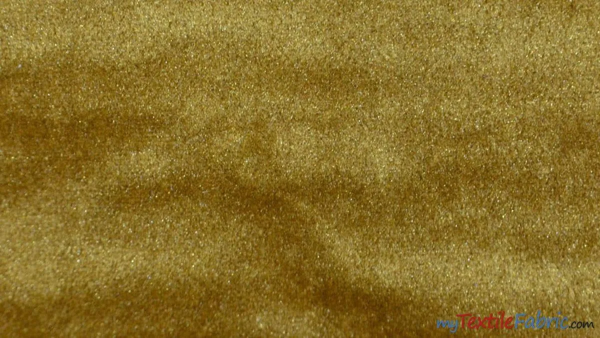 Royal Velvet Fabric | Soft and Plush Non Stretch Velvet Fabric | 60" Wide | Apparel, Decor, Drapery and Upholstery Weight | Multiple Colors | Wholesale Bolt |