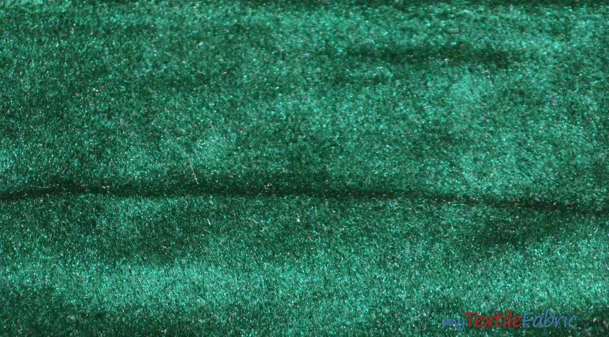 Royal Velvet Fabric | Soft and Plush Non Stretch Velvet Fabric | 60" Wide | Apparel, Decor, Drapery and Upholstery Weight | Multiple Colors | Wholesale Bolt |