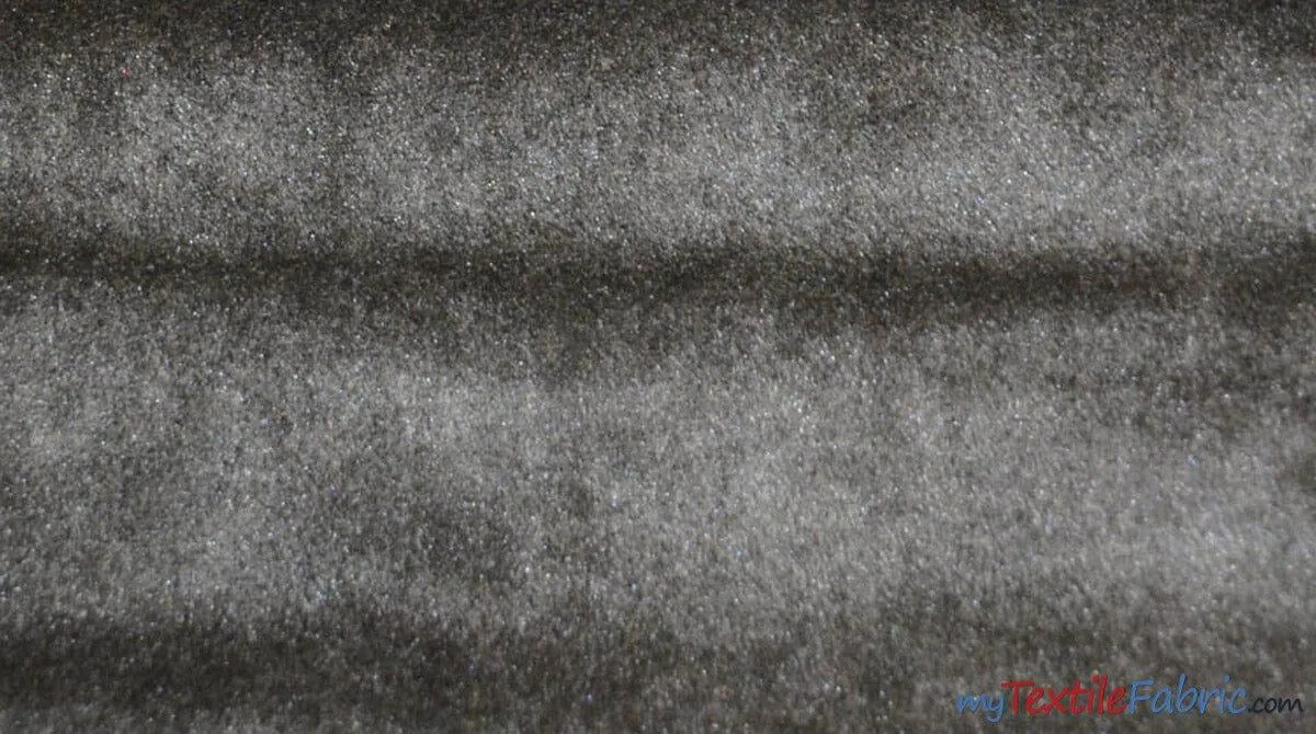 Royal Velvet Fabric | Soft and Plush Non Stretch Velvet Fabric | 60" Wide | Apparel, Decor, Drapery and Upholstery Weight | Multiple Colors | Wholesale Bolt |