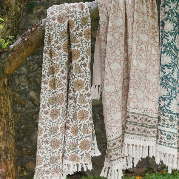 Secret Garden Blush Throw
